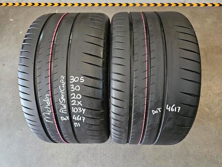 305/30/20 103Y MICHELIN CUP2 N1 6MM PROFIEL DEMO, Auto-onderdelen, Banden en Velgen, 20 inch, Erkend duurzaam, Zomerbanden, 305 mm