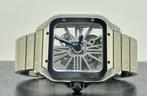 Cartier - Santos De Cartier Skeleton - WHSA0015 - Heren -, Sieraden, Tassen en Uiterlijk, Horloges | Heren, Nieuw