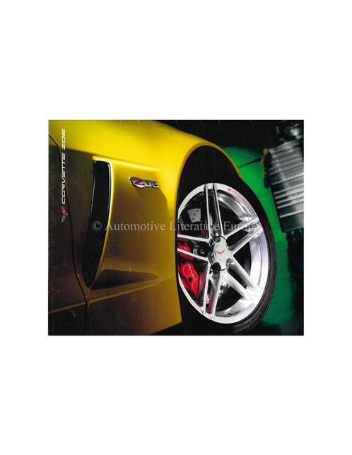 2004 CHERVOLET CORVETTE Z06 VOUW BROCHURE ENGELS (USA), Boeken, Auto's | Folders en Tijdschriften, Chevrolet