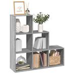 vidaXL Kamerscherm / boekenkast 3-laags 99x29x99 cm hout, Huis en Inrichting, Verzenden, Nieuw, Overige houtsoorten