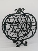 Standaard - Smeedijzer - Fleshouder wijnrek, Antiek en Kunst