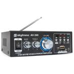 SkyTronic AV-360 stereo versterker met mp3 speler en afstand, Nieuw, Verzenden