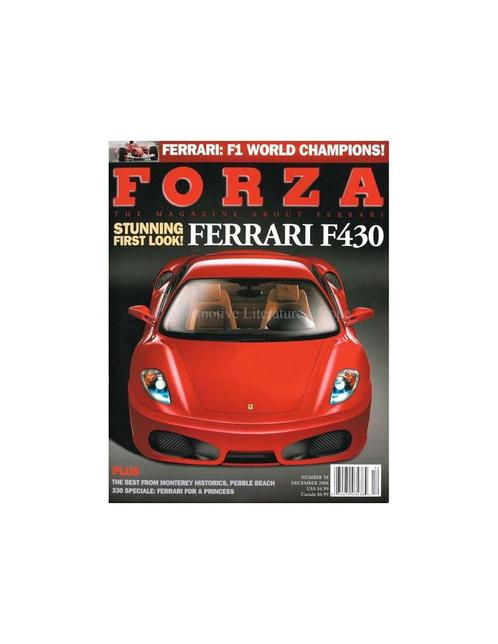 2004 FERRARI FORZA MAGAZINE 58 ENGELS, Boeken, Auto's | Folders en Tijdschriften, Ferrari