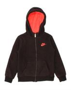 NIKE Girls Hooded Fleece Jacket 5-6 Years Medium Black, Kleding | Dames, Jassen | Winter, Verzenden, Nieuw