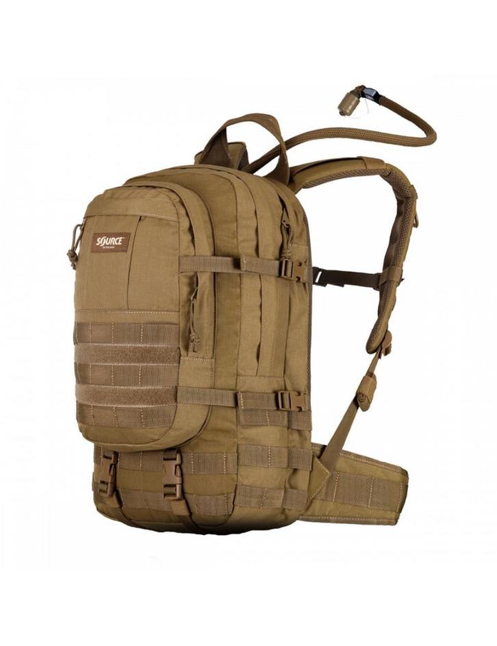 Source Tactical rugzak met waterzak Assault 20L - Coyote, Sieraden, Tassen en Uiterlijk, Tassen | Rugtassen, Zo goed als nieuw