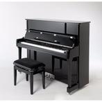 Sebastian Steinwald 123 PE zilver piano, Muziek en Instrumenten, Piano's, Nieuw, Zwart, Piano