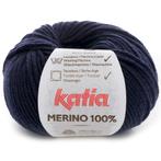 Katia Concept Merino 100% - 05 marineblauw - Wol Garen, Ophalen of Verzenden, Nieuw