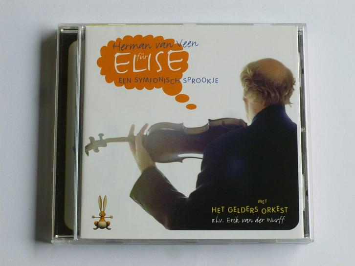 Herman van Veen - Für Elise / Een Symphonisch Sprookje, Cd's en Dvd's, Cd's | Klassiek, Zo goed als nieuw, Verzenden