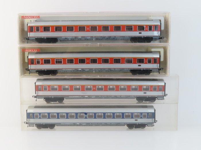Fleischmann H0 - 5183/5184 - Modeltrein personenwagen (4) -, Hobby en Vrije tijd, Modeltreinen | H0