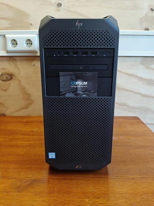 HP Z4 G4 Workstation | Xeon W-2123 | 64gb DDR4 | 250gb SS..., Computers en Software, Desktop Pc's, 3 tot 4 Ghz, SSD, Met videokaart