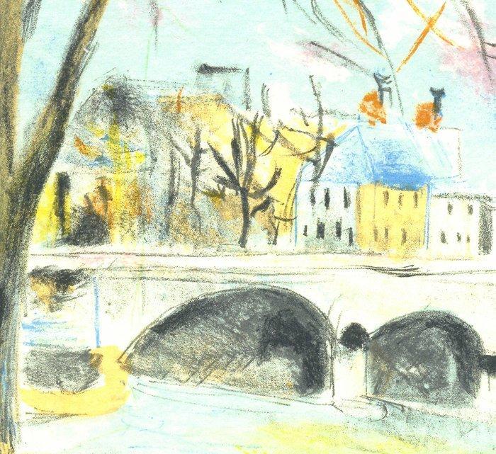 Maurice Utrillo (1883-1955) - LE PONT NEUF - NO RESERVE DAYS, Antiek en Kunst, Antiek | Overige Antiek