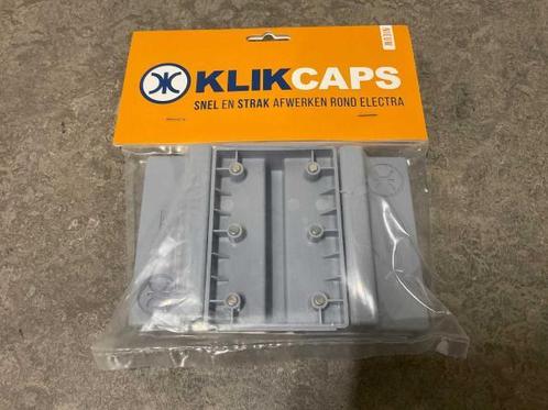 Veiling - 23x KlikCaps dubbel model 3-delig, Doe-het-zelf en Verbouw, Hang- en Sluitwerk