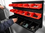 Wandpaneel met 30 opbergboxen (Gereedschap, Voor in Huis), Verzenden, Nieuw