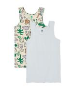 HEMA Kinderhemden jungle - 2 stuks lichtblauw, Verzenden, Nieuw