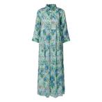 Milano Italy • maxi jurk bloemen • 36, Verzenden, Maat 36 (S), Groen, Milano Italy