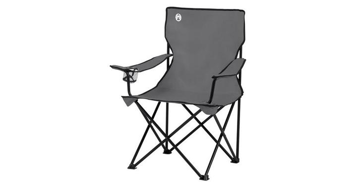 Coleman Quad Chair Grey (Kampeer Stoelen, Kampeer Meubels), Caravans en Kamperen, Kampeeraccessoires, Nieuw, Ophalen of Verzenden