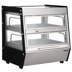 Koelvitrine | JULIAN | 168L | RVS/Zwart | +2°C/+10°C |, Verzenden, Nieuw in verpakking