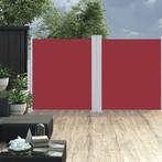 vidaXL Windscherm uittrekbaar 170x600 cm rood, Verzenden, Nieuw