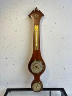 Zeldzame Italiaanse Barometer van Donkerhout met Gouden, Antiek en Kunst, Curiosa en Brocante