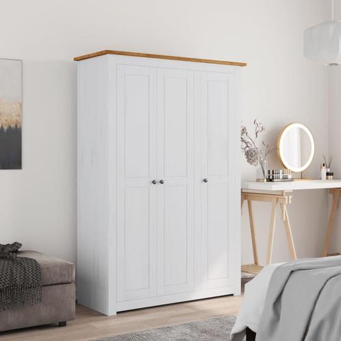 vidaXL Kledingkast Panama Range 118x50x171,5 cm grenenhout, Huis en Inrichting, Kasten | Kledingkasten, Nieuw, Verzenden