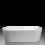 Vrijstaand ligbad Becoma 178x80x55cm wit, Doe-het-zelf en Verbouw, Ophalen of Verzenden, Nieuw, Chroom, Bad