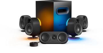 SteelSeries - Arena 9 - 5.1 Multimedia Speakers met RGB - beschikbaar voor biedingen