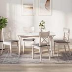 vidaXL Zitkussens 4 pcs Taupe 40 x 40 x 3 cm Stof, Huis en Inrichting, Verzenden, Nieuw