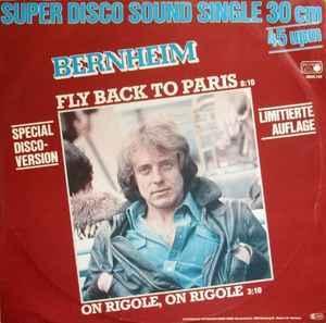 12 inch gebruikt - Bernheim - Fly Back To Paris, Cd's en Dvd's, Vinyl Singles, Zo goed als nieuw, Verzenden