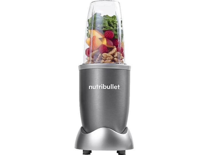 Nutribullet -  600w  (5-delig) - Grijs, Witgoed en Apparatuur, Blenders, Nieuw, Verzenden