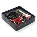 Muziek kerst ornament | Decoris | Set van 3 (Glas), Verzenden, Nieuw