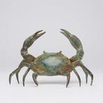 sculptuur, FREE SHIPPING EU MAINLAND - Bronze Patinated Crab