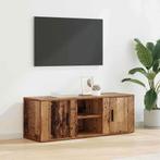 vidaXL TV-kast Oud Hout 100 x 31,5 x 35 cm Bewerkt hout, Minder dan 50 cm, Verzenden, Nieuw, Minder dan 100 cm