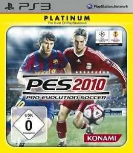 PlayStation 3 : Pro Evolution Soccer 2010 Platinum (PS3) beschikbaar voor biedingen