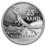 Zuid-Afrika Natura Dinosaurs Euparkeria 1 oz 2019, Zuid-Afrika, Zilver, Losse munt, Verzenden