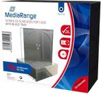 MediaRange | CD Slimcase | 5.2mm | 1 Disc | Zwart | 10 Stuks, Computers en Software, Beschrijfbare discs, Verzenden, Nieuw