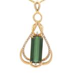 Zonder Minimumprijs - Hanger - 18 karaat Geel goud, 18K goud, Sieraden, Tassen en Uiterlijk, Antieke sieraden