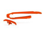Acerbis swingarm geleider + onderste ketting geleider Oranje, Ophalen of Verzenden, Nieuw