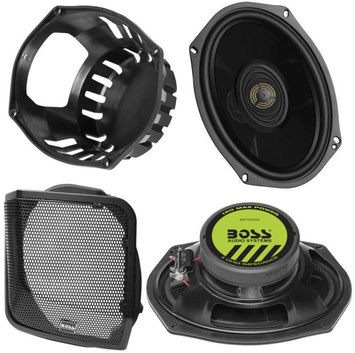 Boss Audio Systems Harley Davidson 6 x 9 Inch Saddlebag, Auto diversen, Tuning en Styling, Ophalen of Verzenden