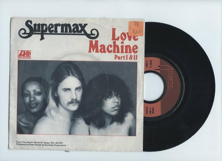 Supermax – Love Machine Part I / Part II (1-7-Vinyl-Single), Cd's en Dvd's, Vinyl Singles, Ophalen of Verzenden
