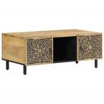 Salontafel met Opbergruimte | Retourdeal | 100x54cm, Huis en Inrichting, Tafels | Salontafels, 50 tot 100 cm, Retrostijl, Nieuw