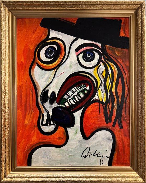 Peter Robert Keil - Sterbendes Pferd, Antiek en Kunst, Kunst | Schilderijen | Modern