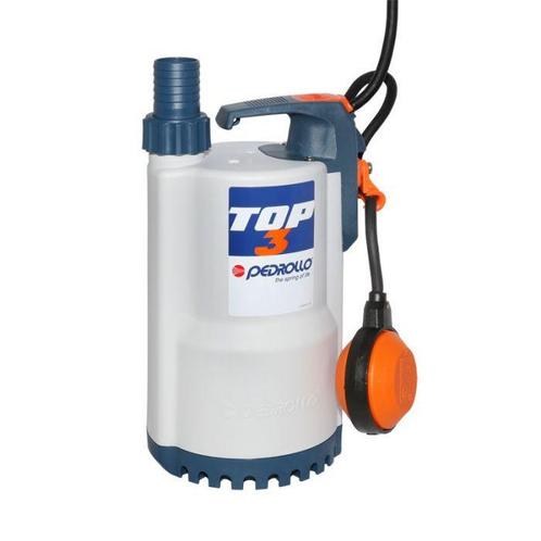 Pedrollo dompelpomp voor schoonwater, Top 3 met vlotter, Zakelijke goederen, Machines en Bouw | Pompen en Compressoren, Verzenden