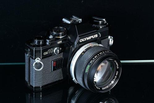 Olympus OM-10 Om-system Zuiko AUTO-S 1,4/50mm Single lens, Audio, Tv en Foto, Fotocamera's Analoog