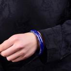 Geen Reserve - Natuurlijke Lapis Lazuli Bangle - Meesterlijk, Verzamelen