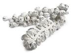 Cacho Cachio Coco half 60-70cm frosted white 1pc, Hobby en Vrije tijd, Ophalen of Verzenden, Nieuw