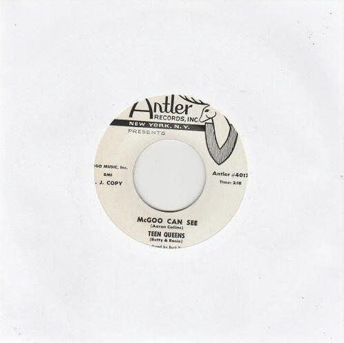 Teen Queens - McGoo Can See	 + I Heard Violins (Vinylsingle), Cd's en Dvd's, Vinyl Singles, Verzenden