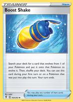 boost shake 142/203 evolving skies, Hobby en Vrije tijd, Verzamelkaartspellen | Pokémon, Ophalen of Verzenden, Nieuw, Losse kaart