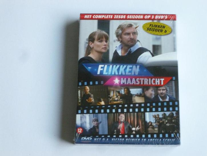 Flikken Maastricht - Seizoen 6 (3 DVD) Nieuw, Cd's en Dvd's, Dvd's | Tv en Series, Zo goed als nieuw, Verzenden