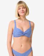 HEMA Dames bikinitop seersucker blauw, Kleding | Dames, Verzenden, Nieuw
