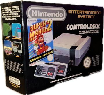 Nintendo NES Console inclusief Super Mario Bros 2 beschikbaar voor biedingen